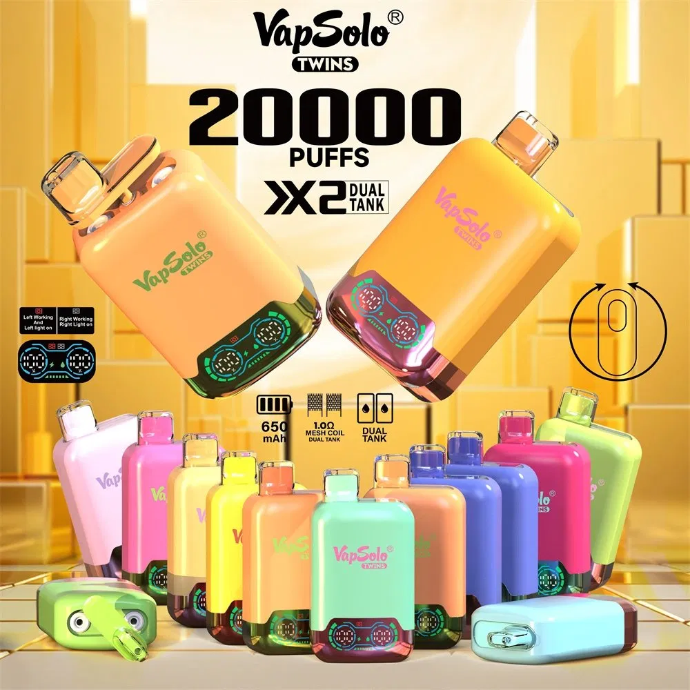 VAPSOLO TWINS BLUE RAZZ LEMONADE& LEMON LIME