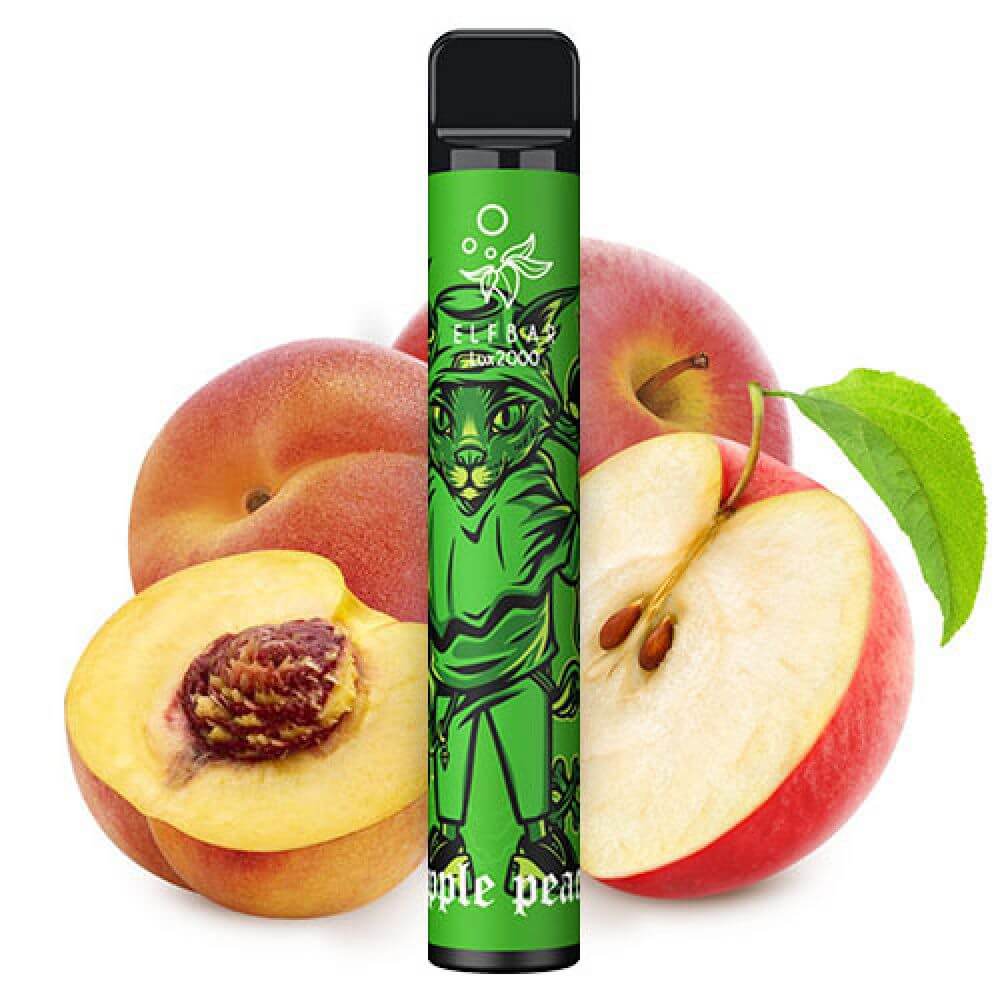 ELF BAR 2000 APPLE PEACH