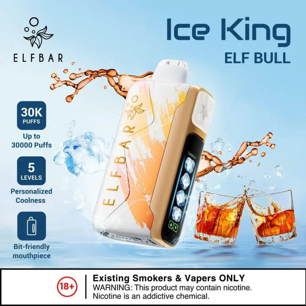 ELF BAR ICE KING 30000 ELFBULL 5%