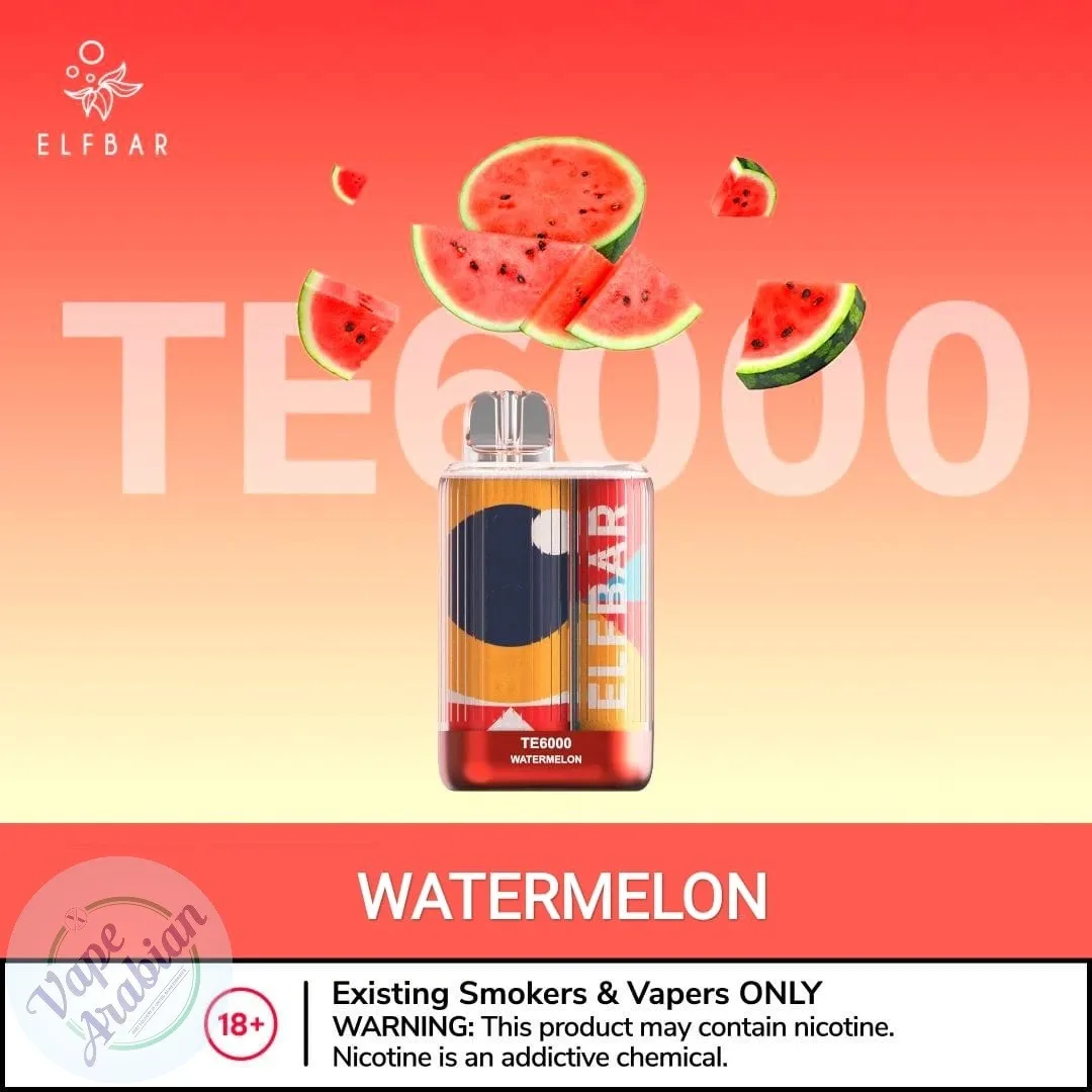 ELF BAR TE6000 WATERMELON 5%