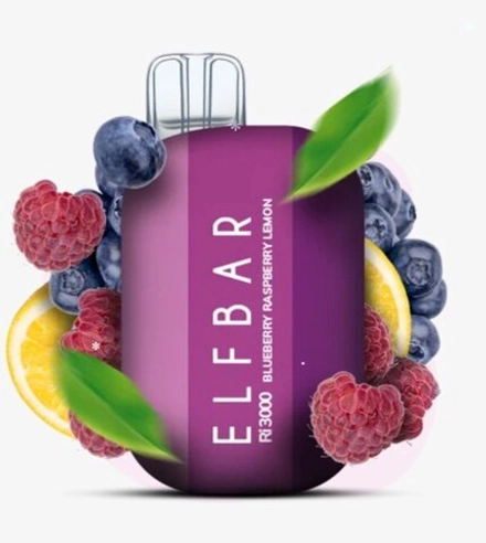 ELF BAR RI3000 BLUEBERRY RASPBERRY LEMON