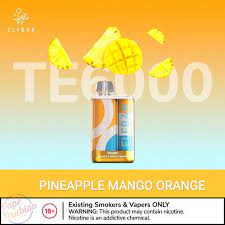 ELF BAR TE6000 PINEAPPLE MANGO ORANGE 5%