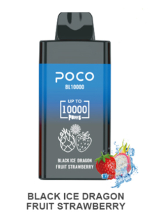 POCO BLACK ICE DRAGON FRUIT STAWBERRY BL10000 5%