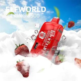 ELF WORLD 8500 STRAWBERRY ICE 5%