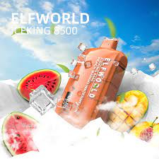 ELF WORLD 8500 PEACH MANGO WATERMELON 5%