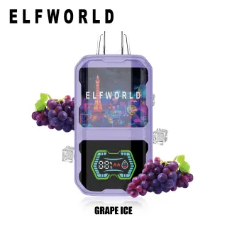 ELF WORLD 22000 GRAPE ICE 5%