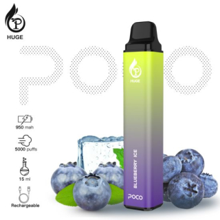 POCO BLUEBERRY ICE HUGE5000 5%