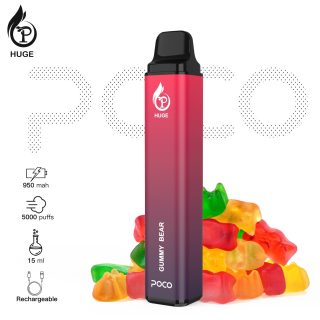 POCO GUMMY BEAR HUGE5000 5%