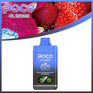 POCO BLACK ICE DRAGON FRUIT STRAWBERRY SL15000 5%