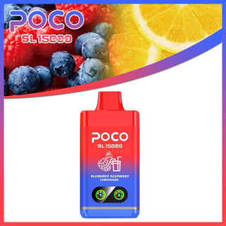 POCO BLUEBERRY RASPBERRY LEMONADE SL15000 5%