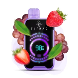 ELF BAR STRAWBERRY GRAPE FS18000 5%