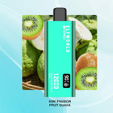 ELF WORLD 12000 KIWI PASSION FRUIT GUAVA 5%