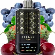 ELF BAR 25000 COMBO PEACH BLUEBERRY SOUR RASPBERRY & CHERRY