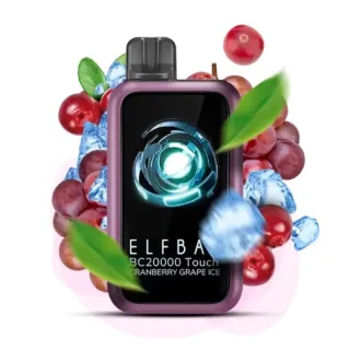 ELF BAR BC20000 TOUCH CRANBERRY GRAPE ICE 5%